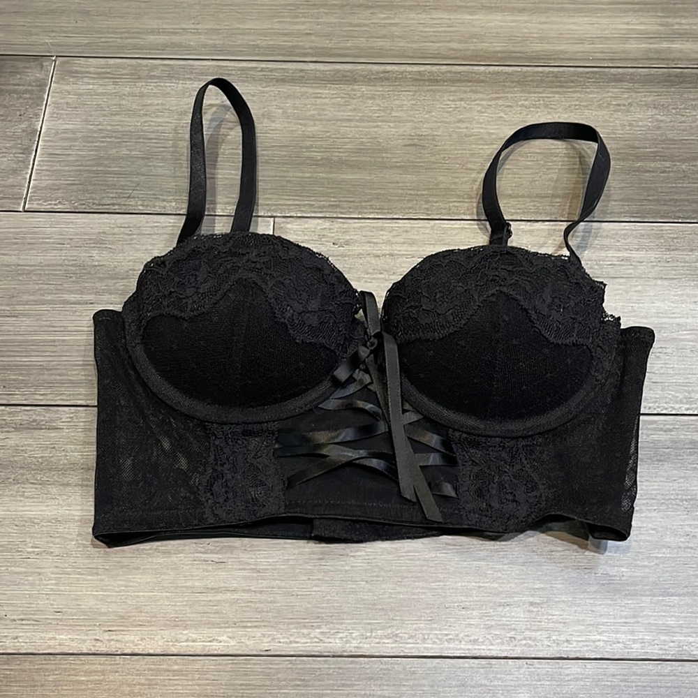 H&M padded lace bustier 32A NWOT